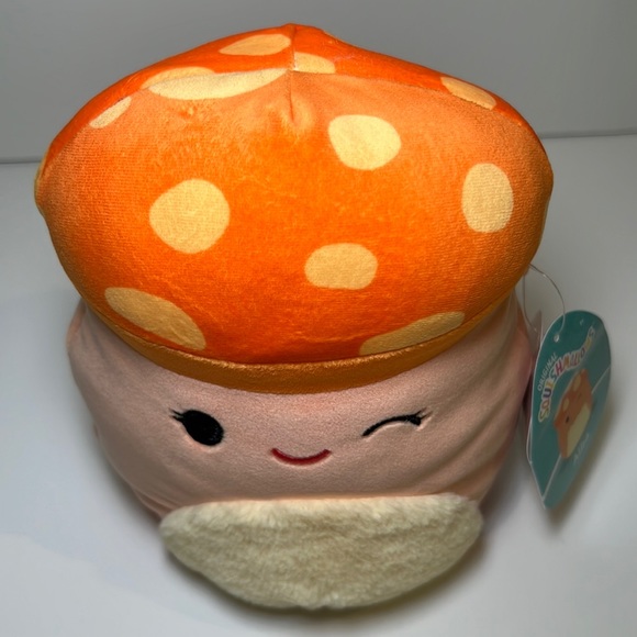 Squishmallows Alba the Mushroom Stuffed Plush 8" - Picture 3 of 9